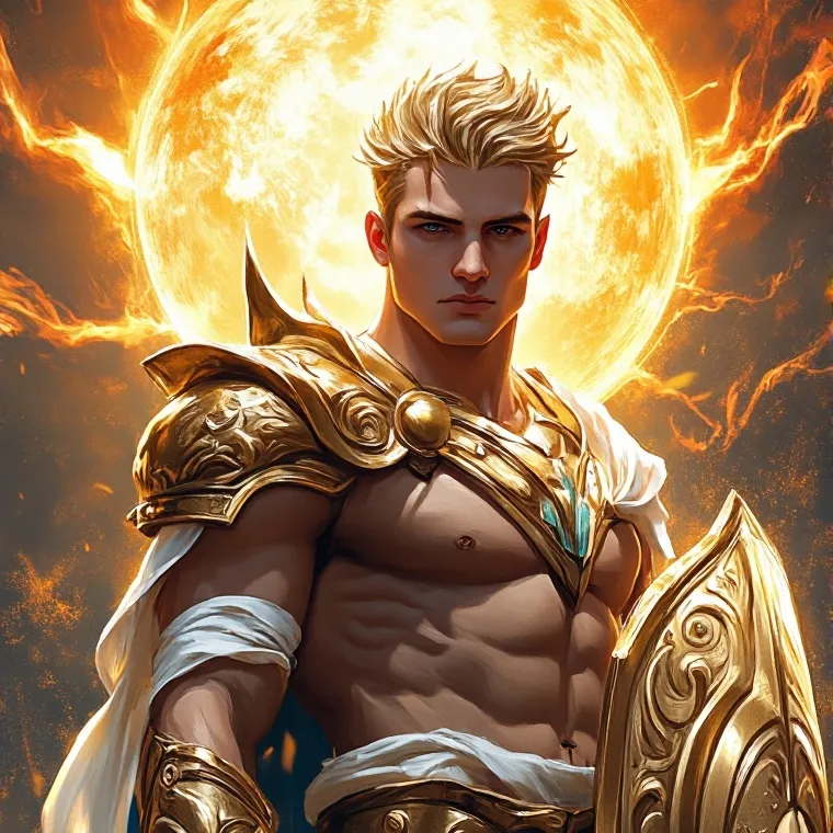 chat with ai character: god of sun