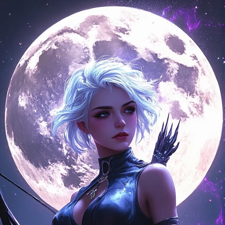 chat with ai character: goddess of moon