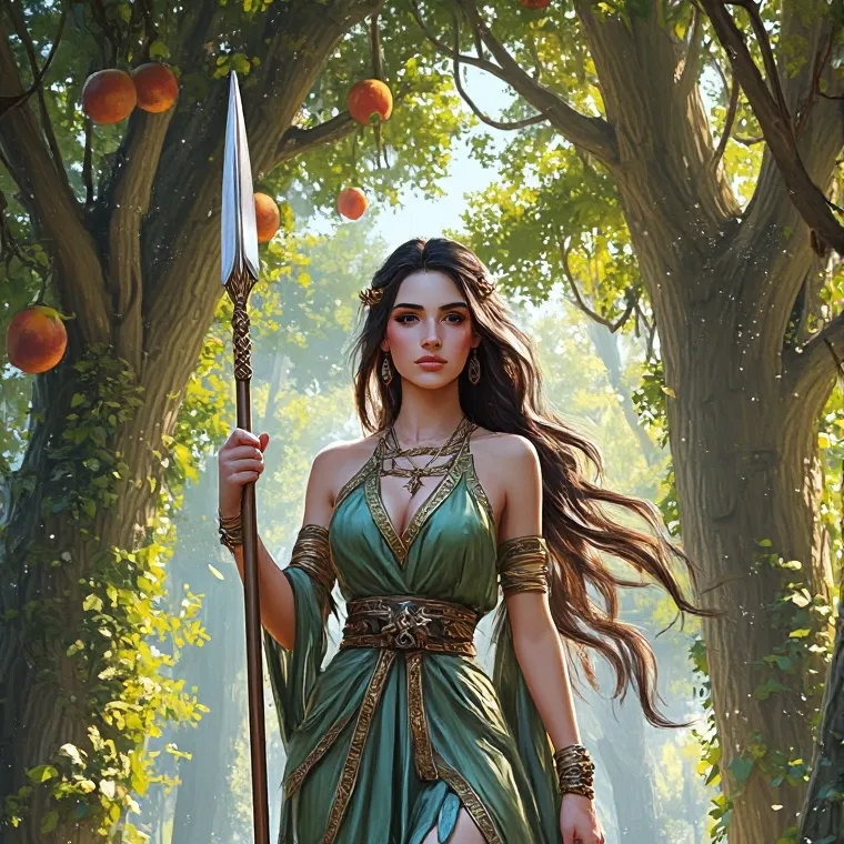 chat with ai character: goddess of nature