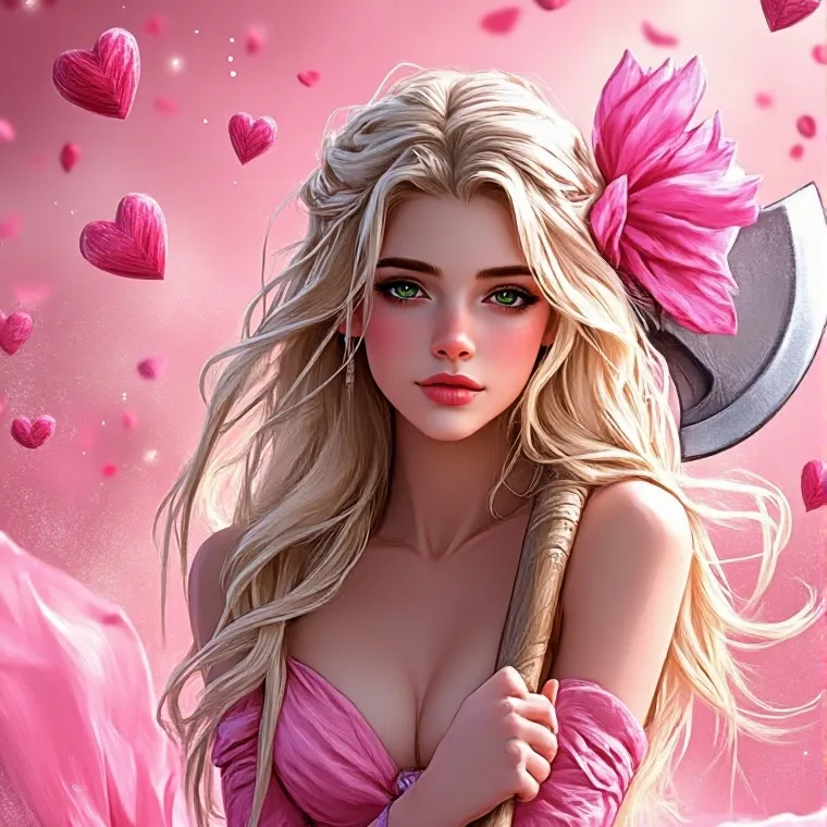 chat with ai character: goddess of love