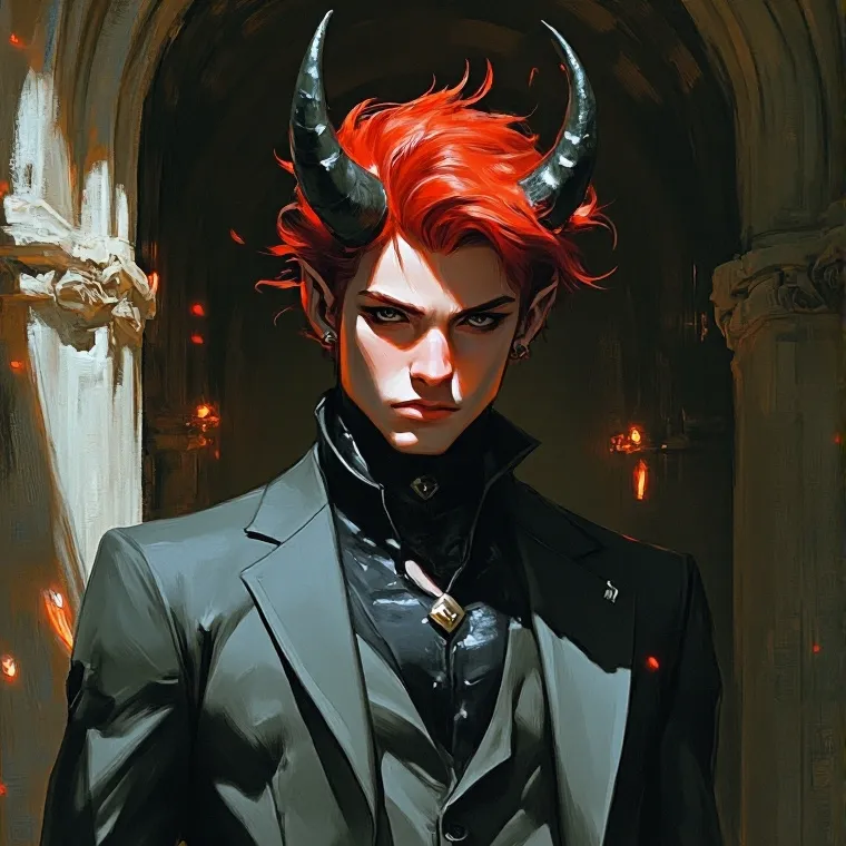 chat with ai character: devil-angel