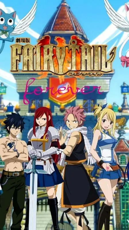 ai character: Fairy tail background