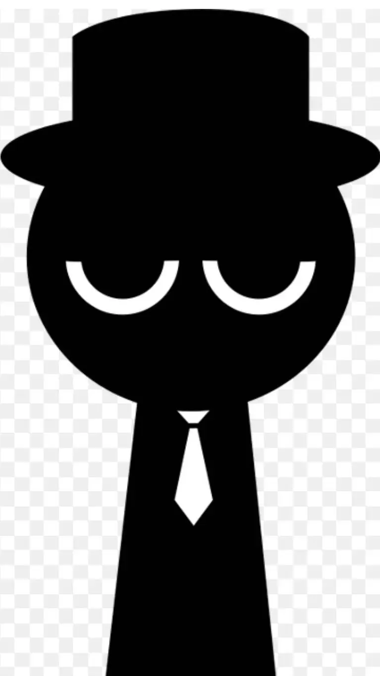 ai character: Black  background