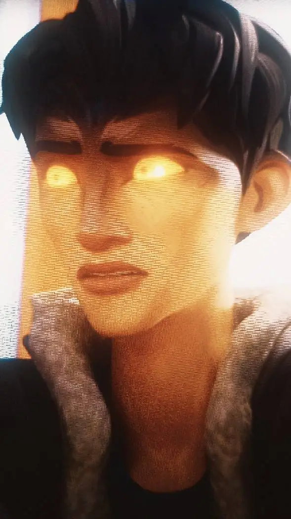 ai character: Drew Ferran  background