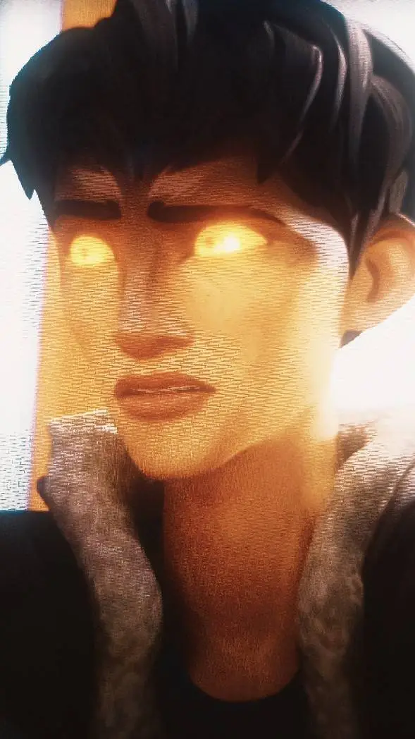 ai character: Drew ferran  background