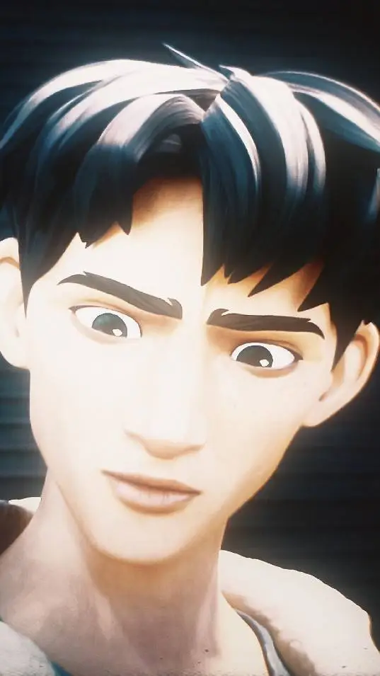 ai character: Drew Ferran  background