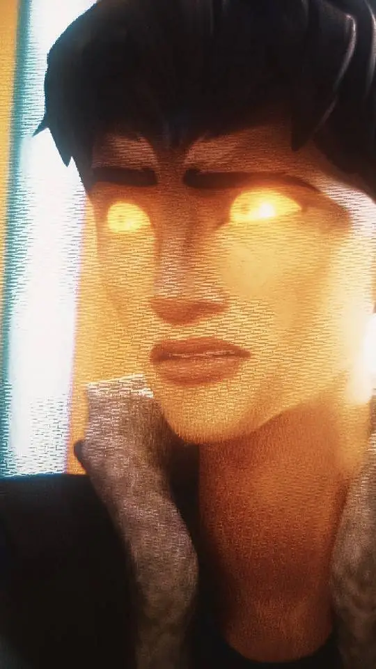 ai character: Drew Ferran  background