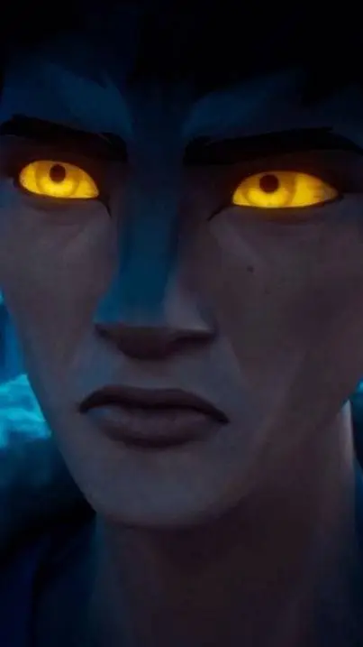 ai character: Drew Ferran  background