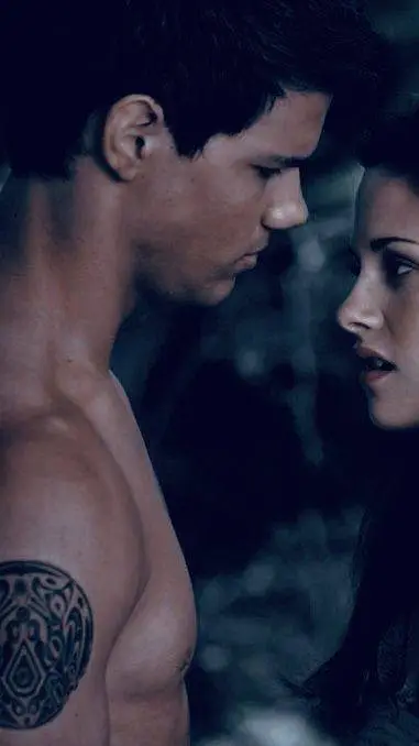 ai character: Jacob black  background