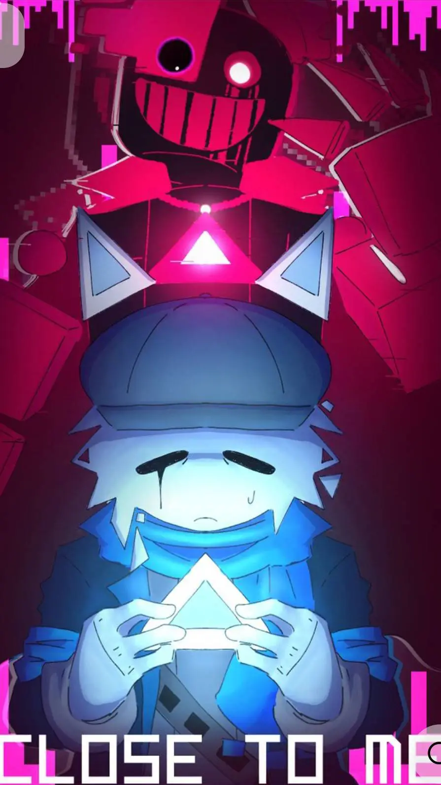 ai character: 💙 FRIED ELLIOT 💙 background