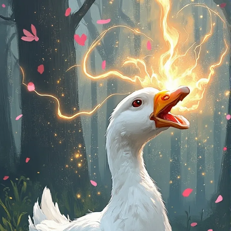 chat with ai character: duck 