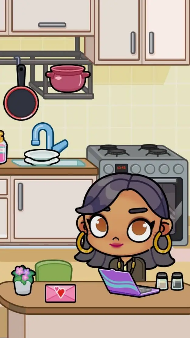 ai character: Chitose background