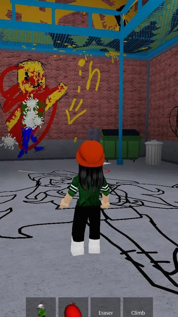 ai character: artist  background