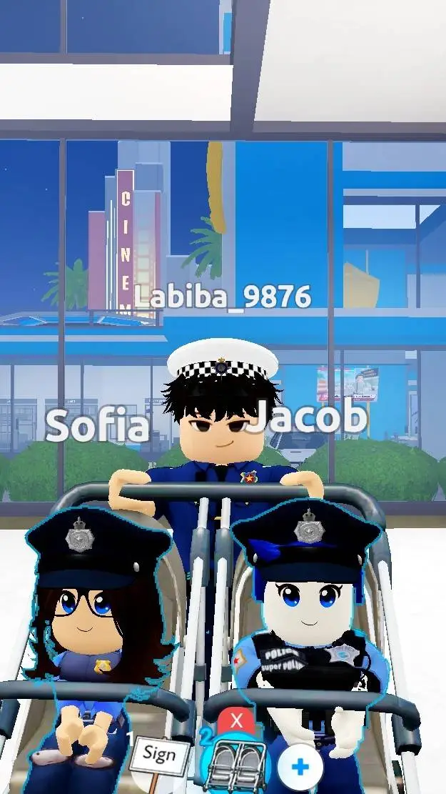 ai character: CINE Security Offi background