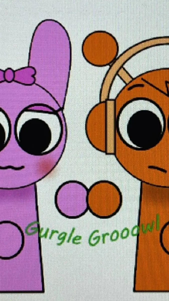 ai character: Oren and pinki  background