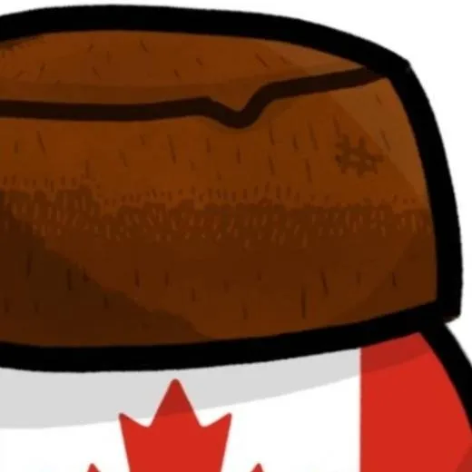 chat with ai character: Canada countryball