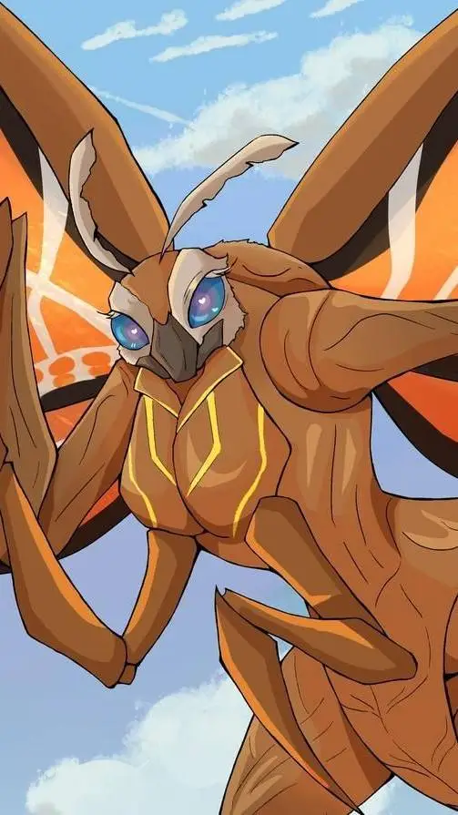 ai character: Mothra background