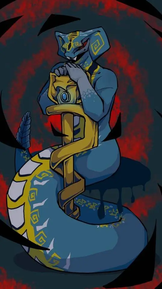 ai character: 🐍Skaylez🐍 background