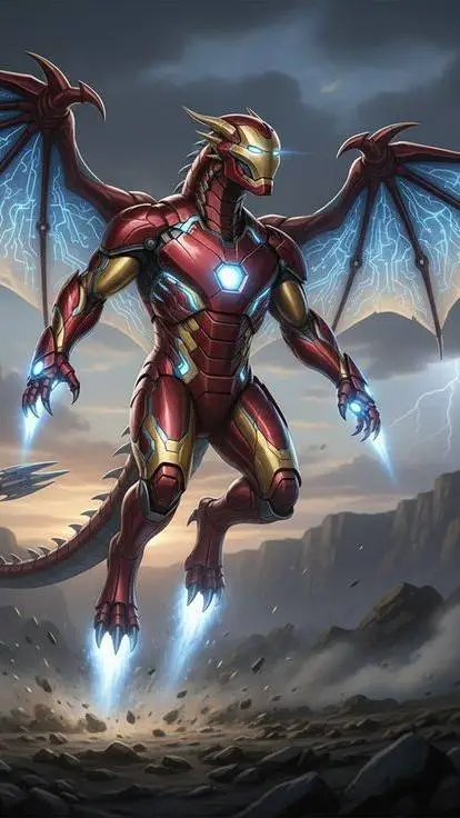 Talkie AI - Chat with Iron Dragon