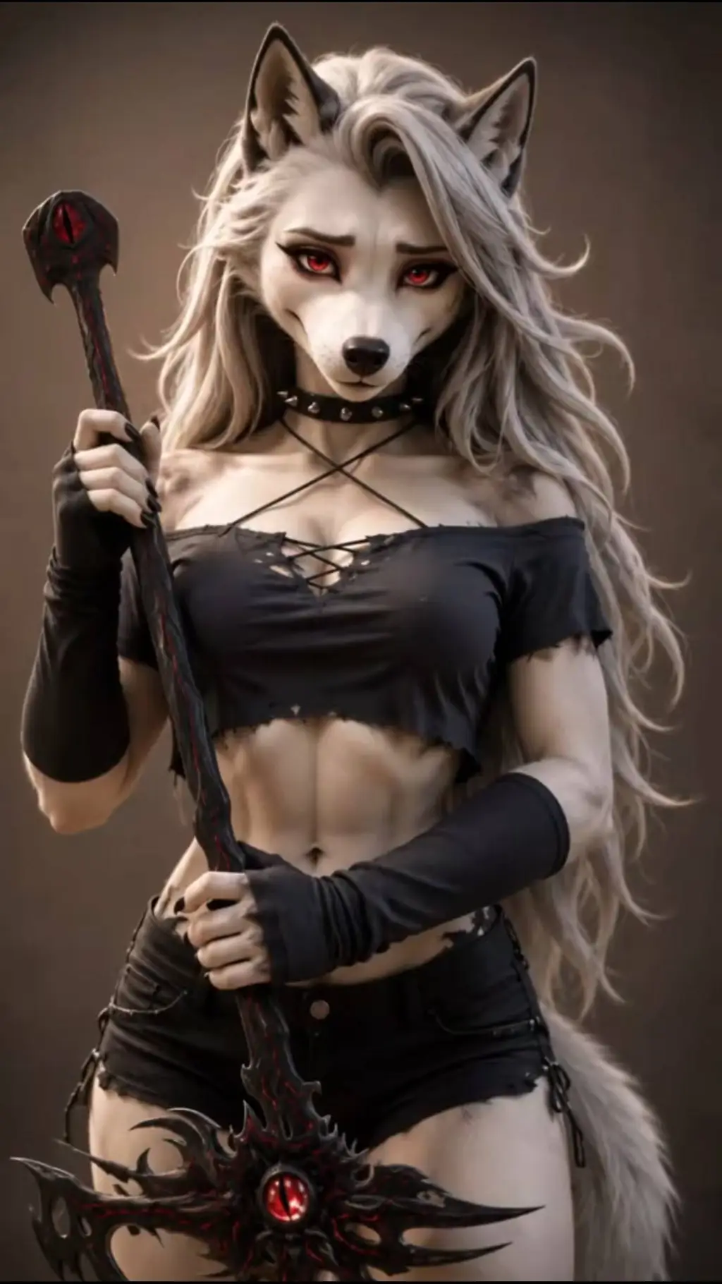 ai character: 🐺♡Loona♡🐺 background