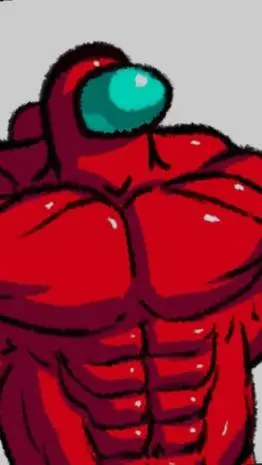 ai character: buff among us background