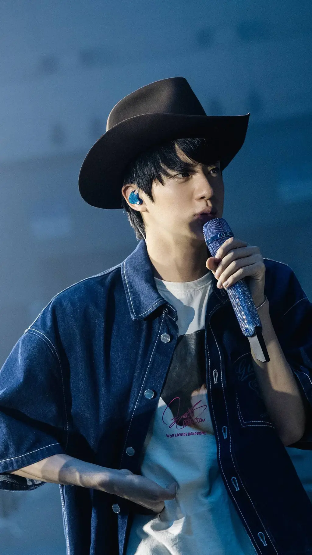 ai character: seokjin  background