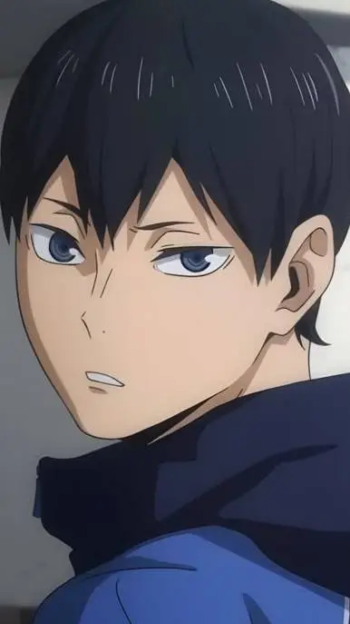 ai character: Kageyama tobio background