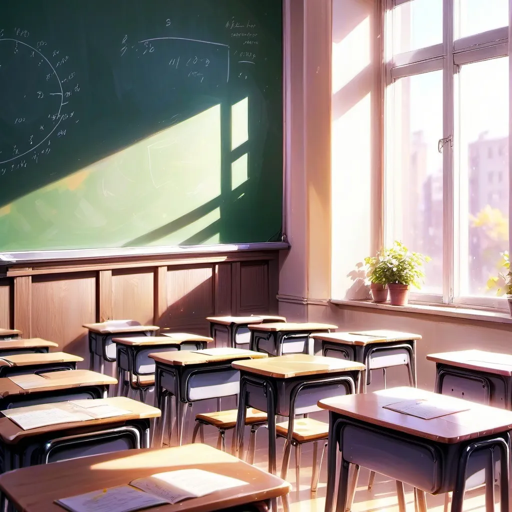 chat with ai character: Classroom