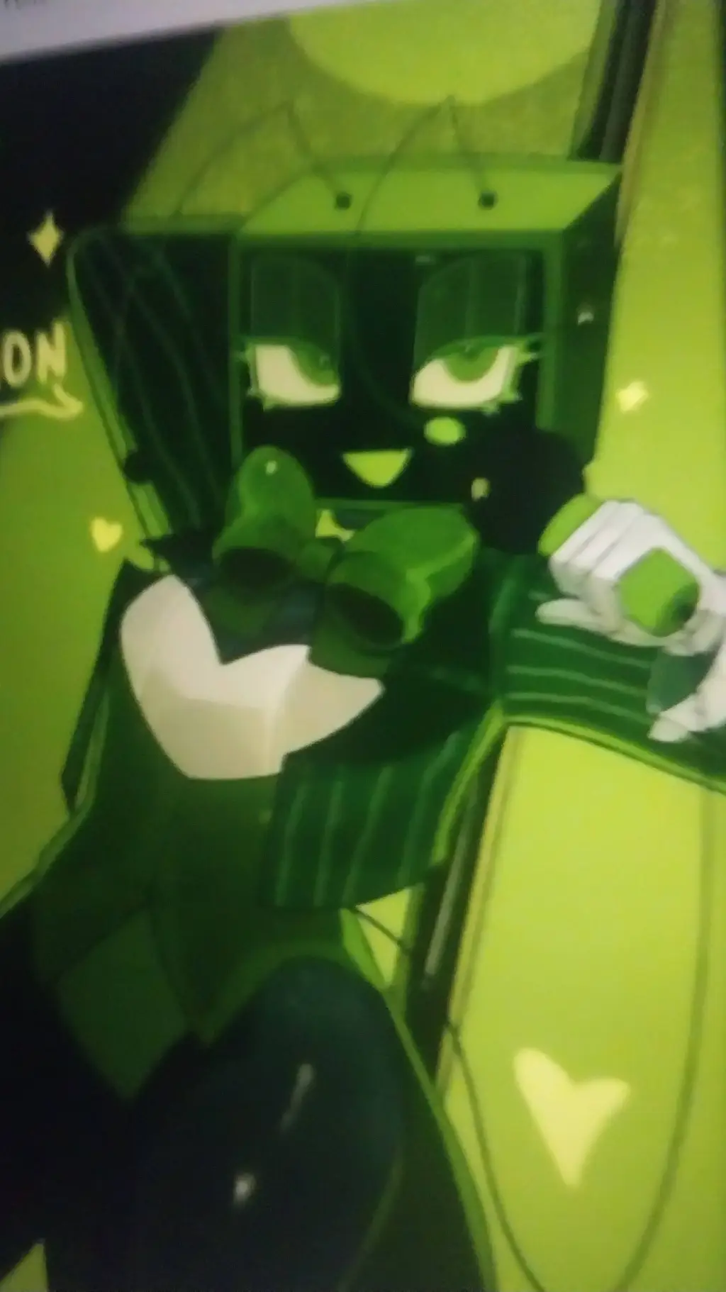 ai character: veevision background