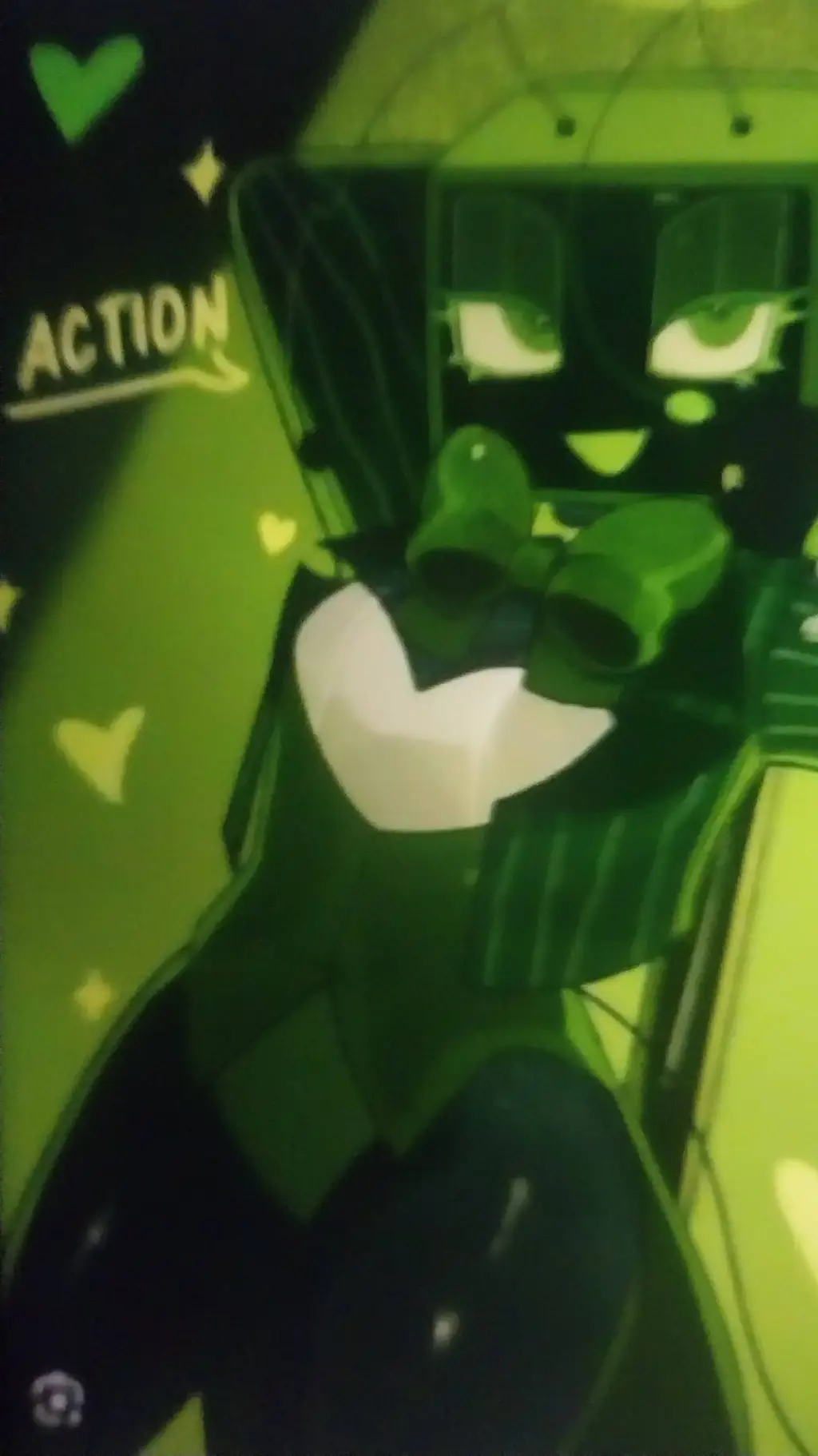 ai character: veevision background
