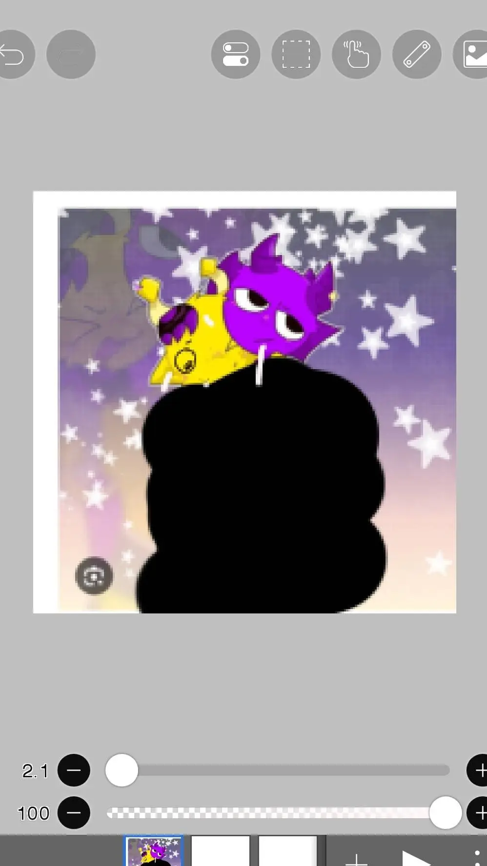 ai character: uy bebe background