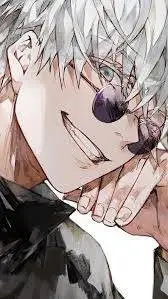 ai character: gojo tu novio background