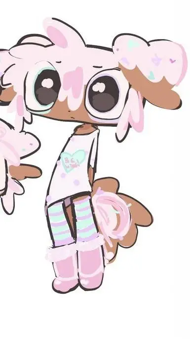 ai character: Fruitcake fanchild background