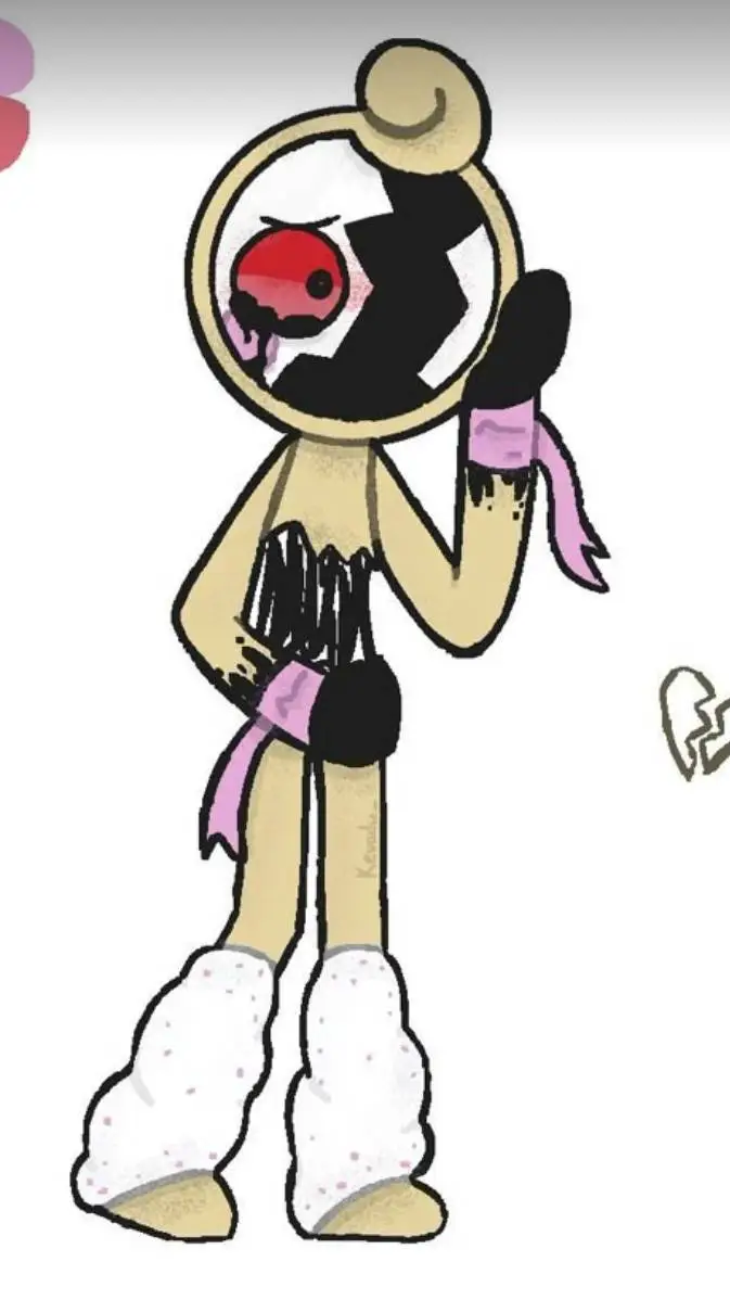 ai character: Twisted Glisten... background