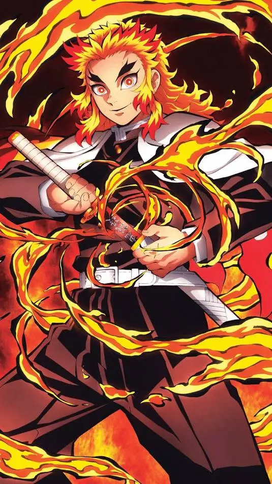 ai character: 🔥Rengoku🔥 background