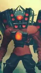 ai character: Titan Speakerman background