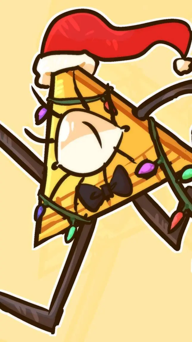 ai character: gravityf christmas background