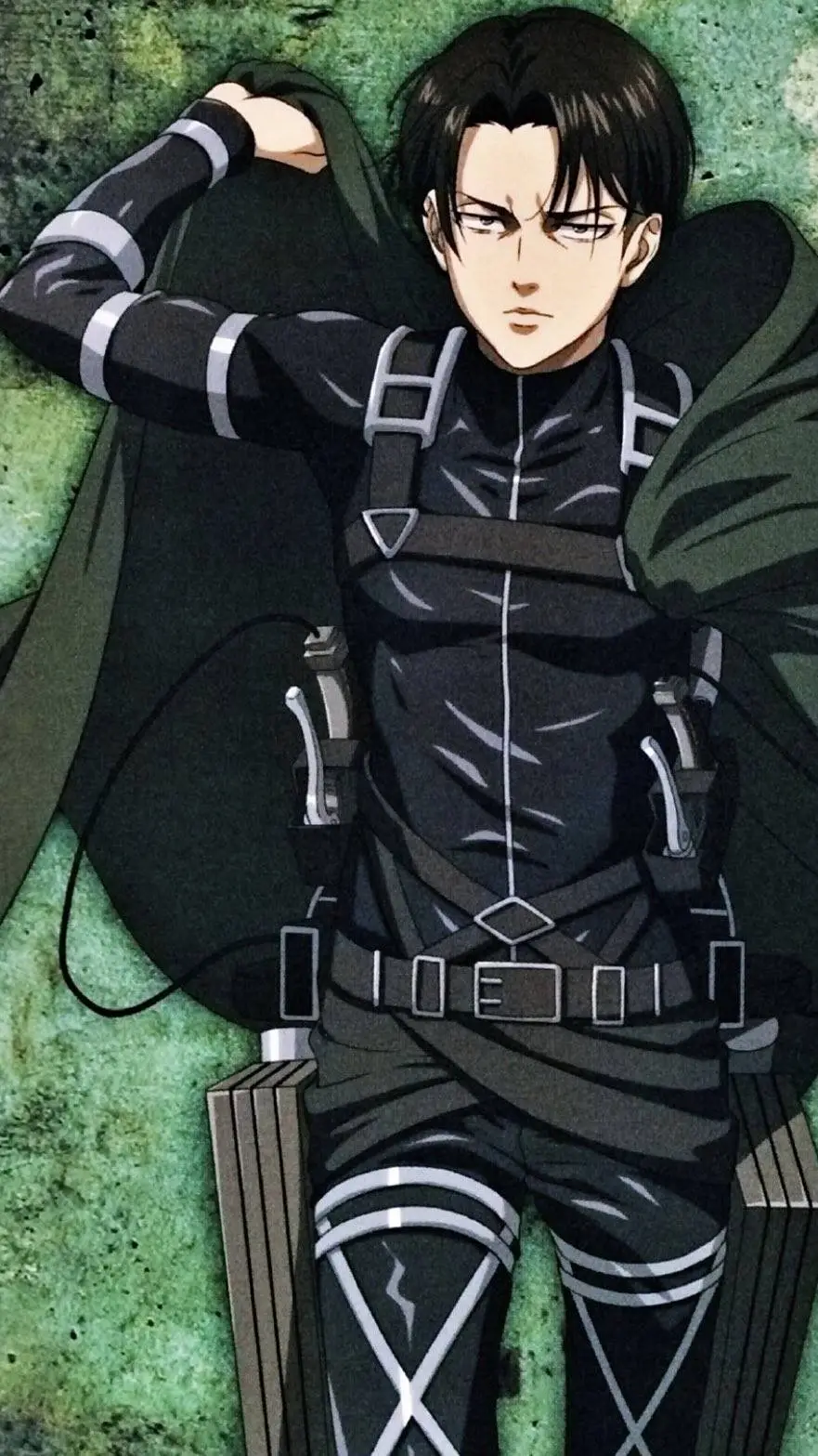 ai character: Levi  background
