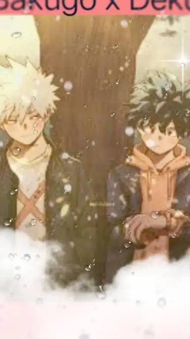 ai character: Bakugo x Deku background