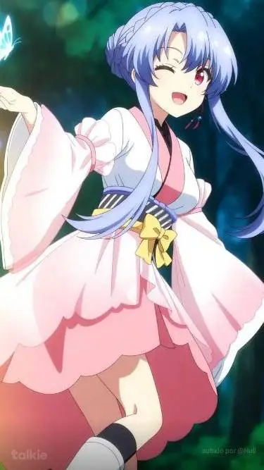 ai character: Akano  background