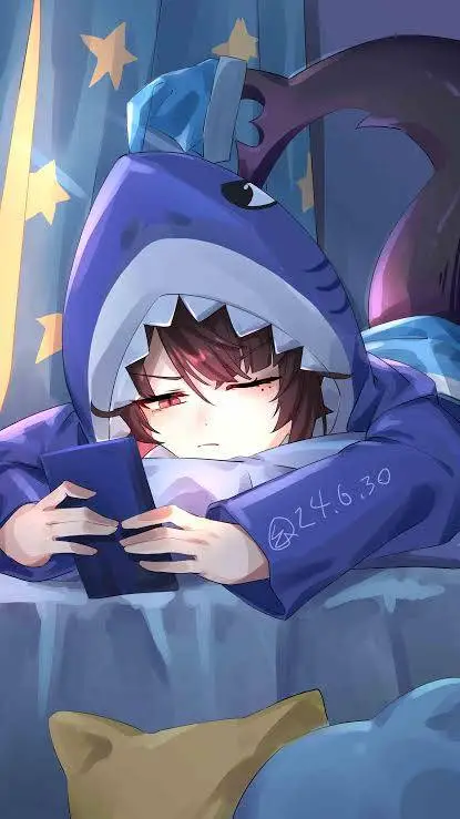 ai character: Ellen 🦈 background