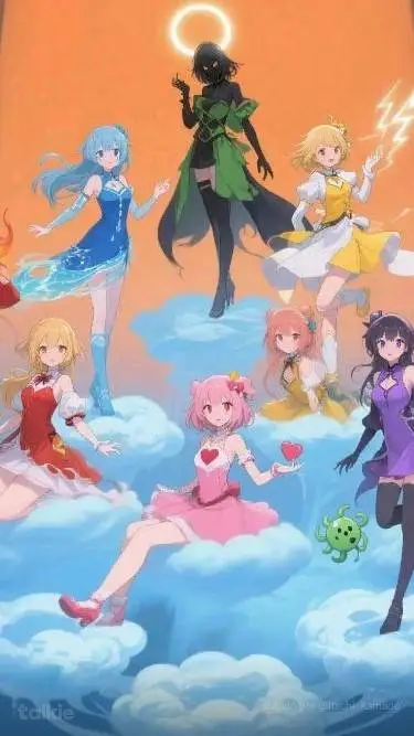 ai character: tus 9 esposas  background