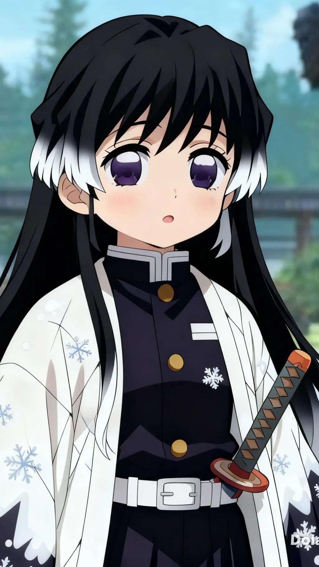 ai character: Hashira background