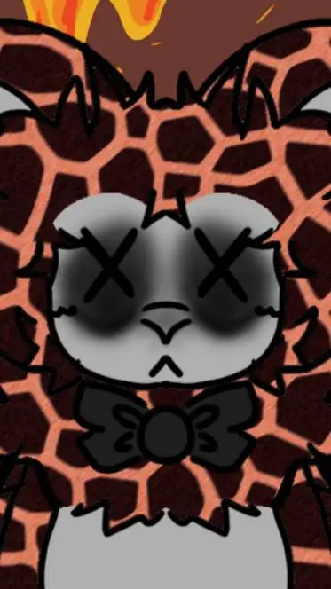 ai character: chicken nuggetand background