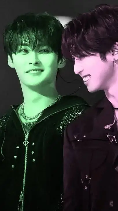 ai character: 🐰Minsung🦫 background