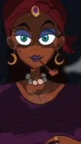 ai character: Cynthia Stone background