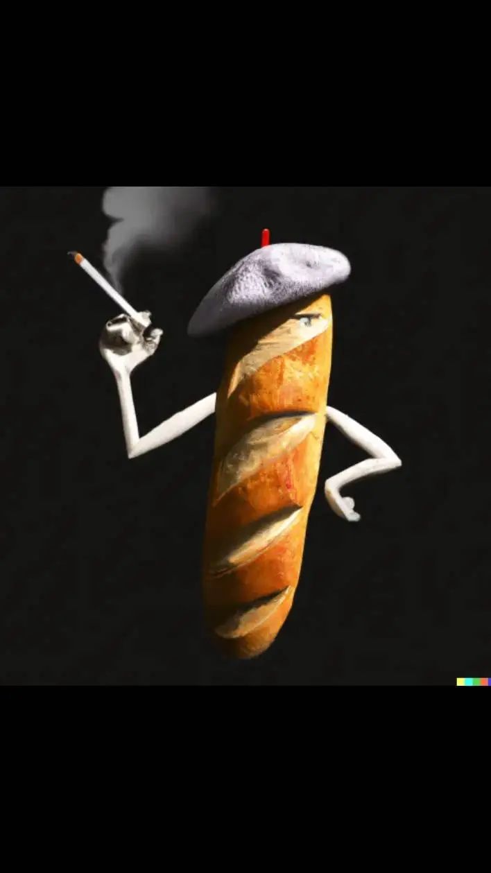ai character: 🥖PanFumador🥖 background