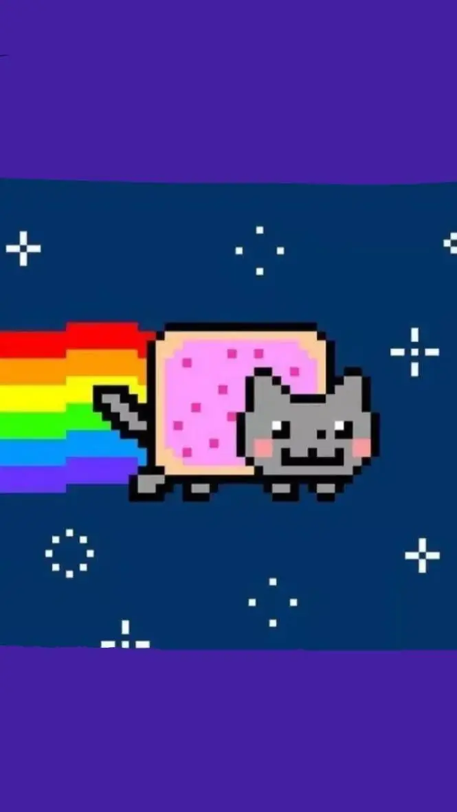 ai character: ✨nyan cat✨ background