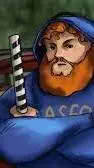 ai character: Police Caseoh background