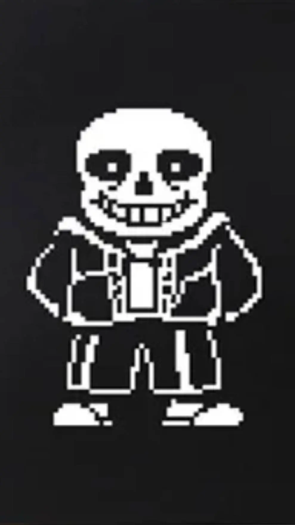 ai character: Monster wars(Sans) background